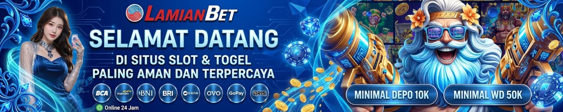 Selamat Datang di LamianBet Situs Slot dan Togel Online Paling Aman Terpercaya